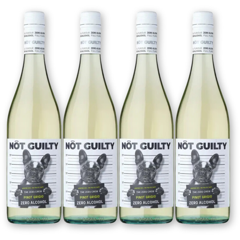 Not Guilty Not Guilty Pinot G. AF 4 flessen