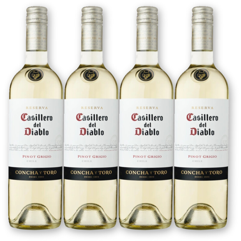 Casillero del Diablo Casillero Pinot Grigio Res. 4 flessen