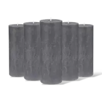 AH Rustiek 7x19cm antraciet 5-pack