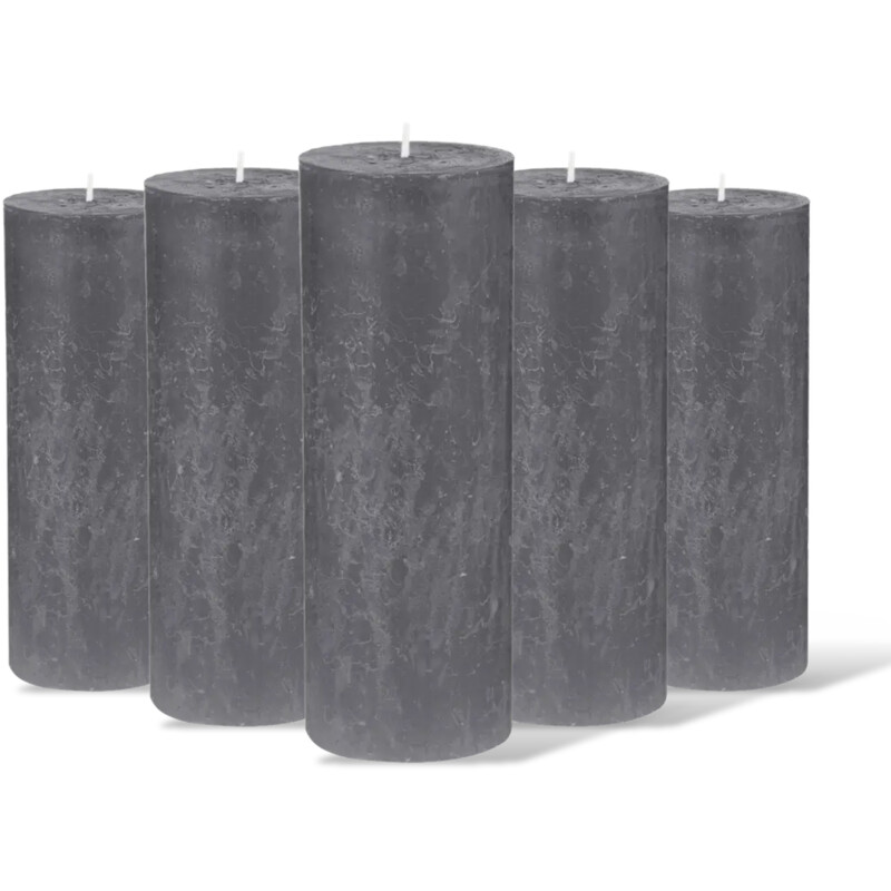 AH Rustiek 7x19cm antraciet 5-pack