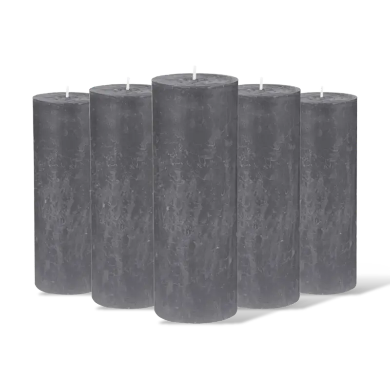 AH Rustiek 7x19cm antraciet 5-pack