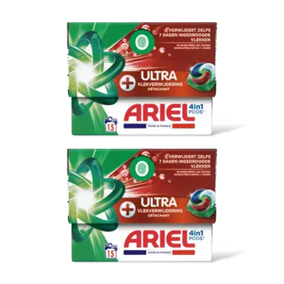 pdp-image-Ariel 4in1 pods+ ultra wasmiddelcapsules 2-pck