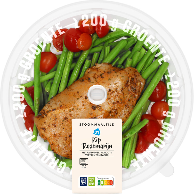 Een afbeelding van AH Stoommaaltijd kip rozemarijn