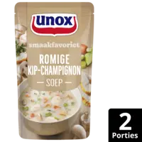 Unox Romige kip-champignonsoep