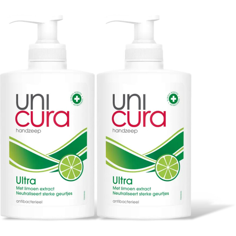 Unicura Ultra antibacterieel handzeep 2-pack