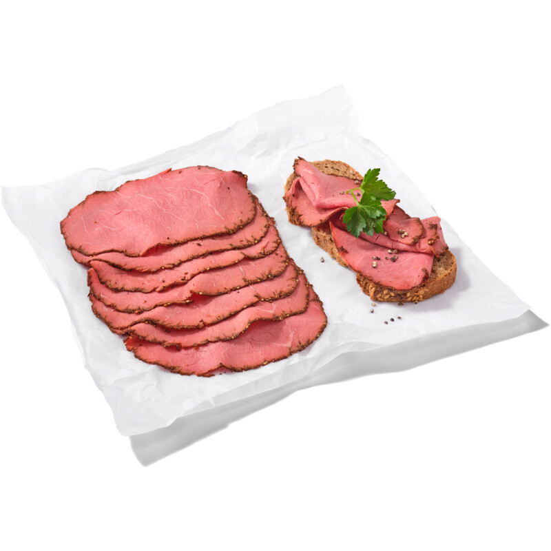 Een afbeelding van AH Pastrami New York style