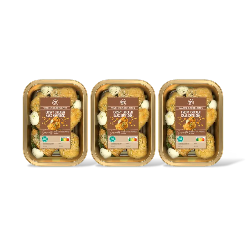 Crispy chicken kaas knoflook 3-pack