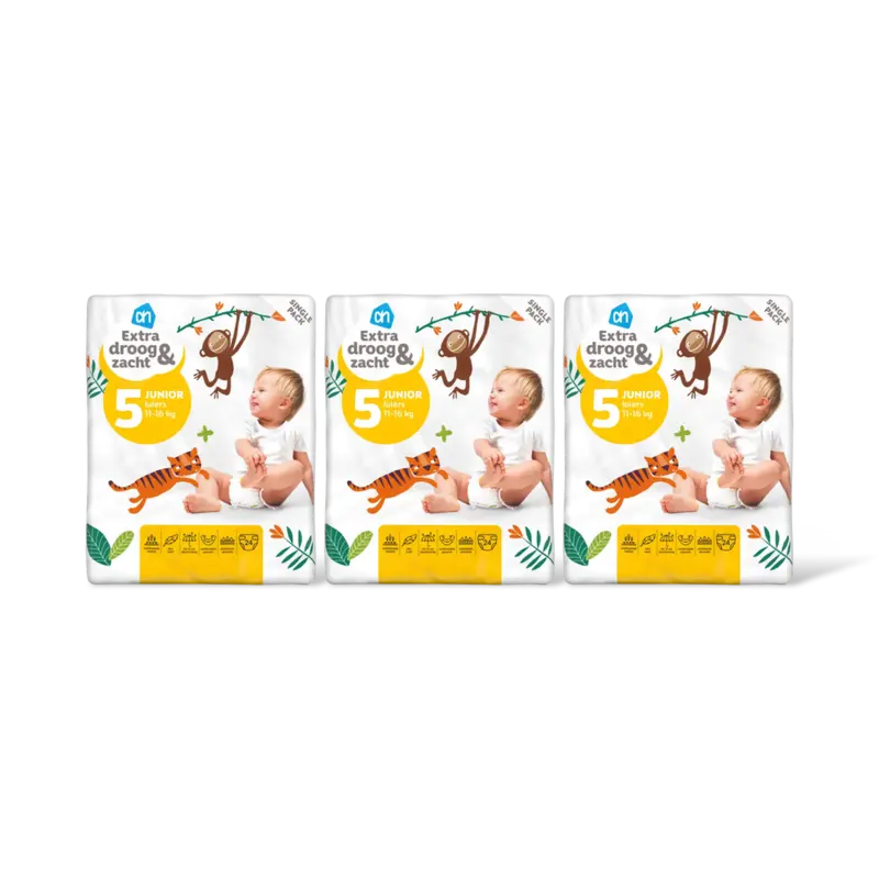 EDEZ open luiers maat 5 3-pack