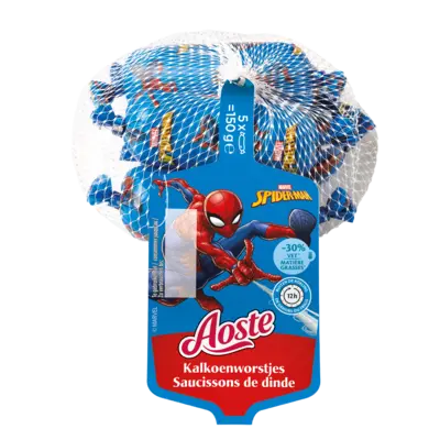 pdp-image-Aoste Spider-Man kalkoenworstjes bel