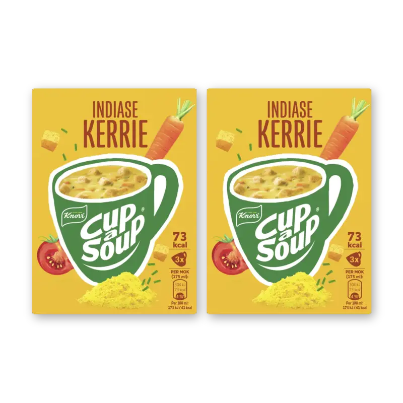 Knorr Cup-a-soup Indiase curry 2-pack