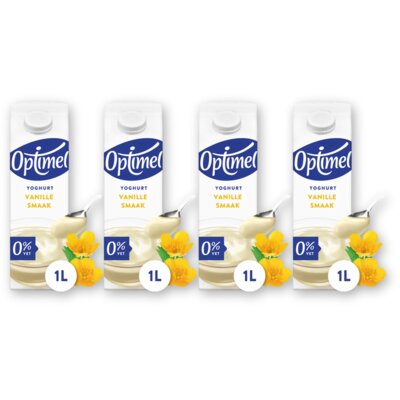 pdp-image-Optimel Yoghurt vanille smaak 0% vet 4-pack