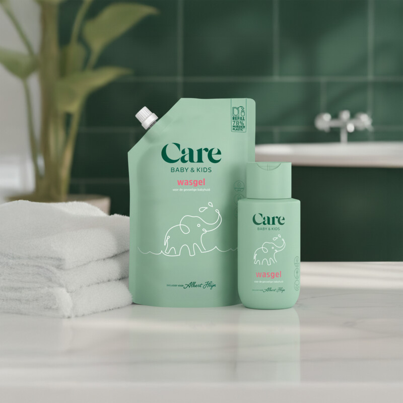 Een afbeelding van Care Kids wasgel refill