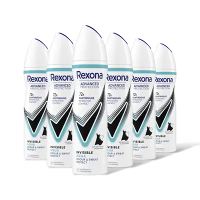 pdp-image-Rexona Invisible aqua anti-transpirant 6-pack