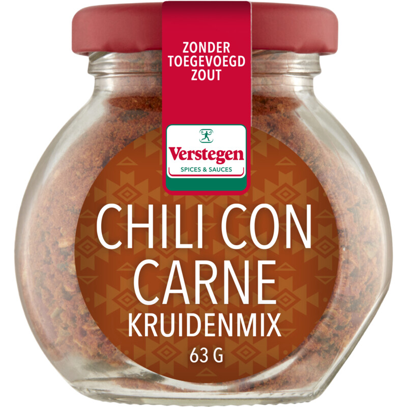 Een afbeelding van Verstegen Chili con carne kruidenmix