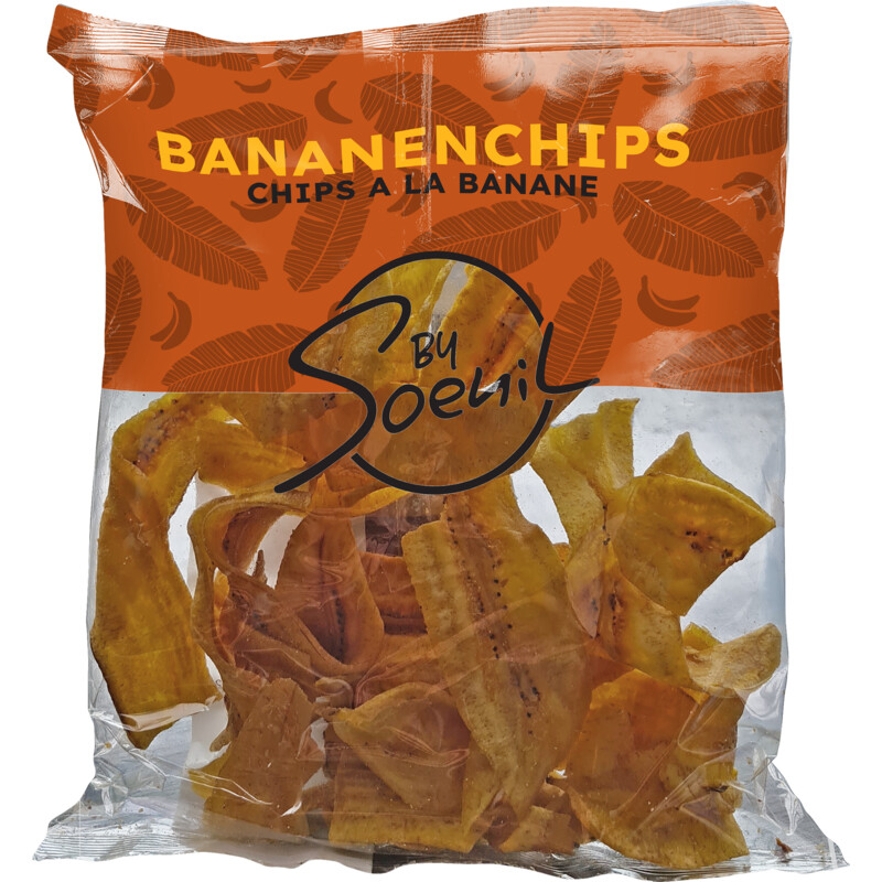 Een afbeelding van By Soenil Bananenchips