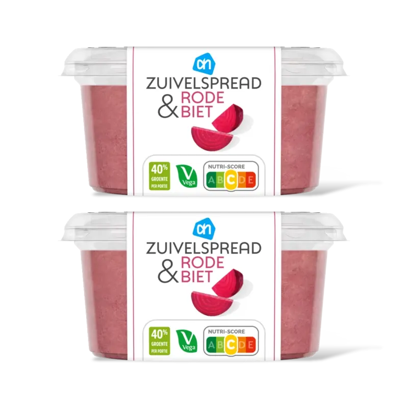 Zuivelspread rode biet 2-pack