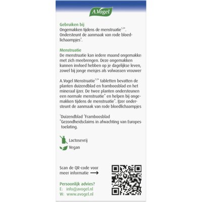 pdp-image-A.Vogel Menstruatie tabletten + ijzer