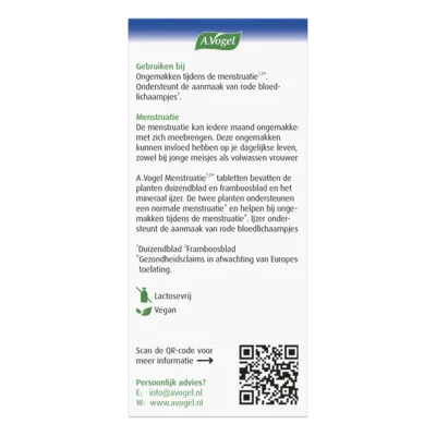 pdp-image-A.Vogel Menstruatie tabletten + ijzer