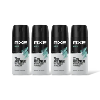 pdp-image-Axe Apollo deodorant bodyspray 4-pack