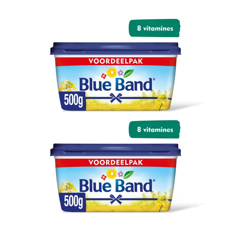 Blue Band Halvarine palmolievrij voordeelpak 2pack
