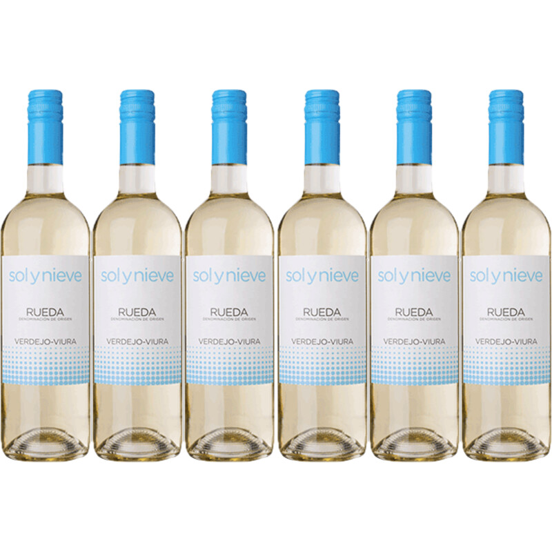 Een afbeelding van Sol y Nieve Rueda verdejo-viura 6 flessen