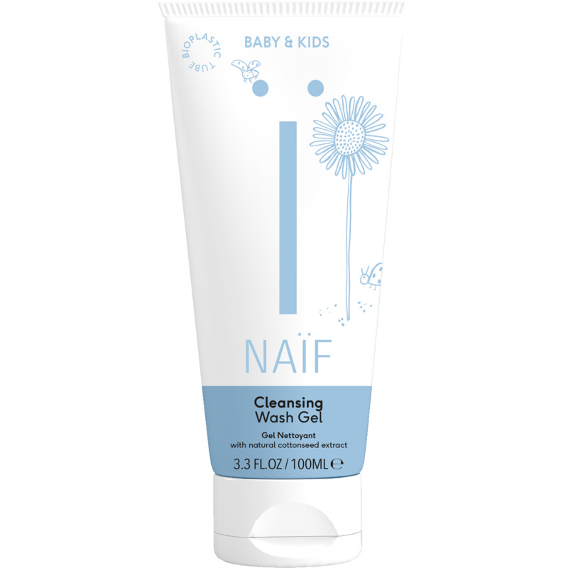 Een afbeelding van Naïf Baby & kids cleansing wash gel