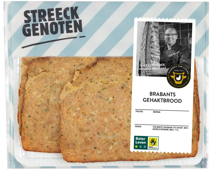 Streeckgenoten Brabants gehaktbrood