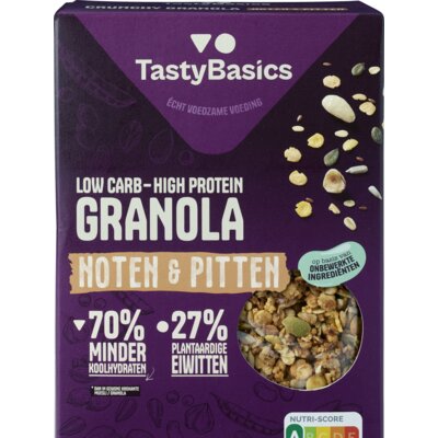 pdp-image-TastyBasics Low carb-high protein granola noten