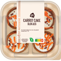 Een afbeelding van AH Carrot cake slofjes