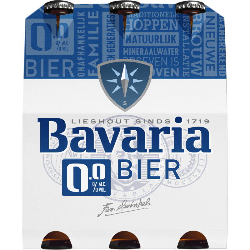 Een afbeelding van Bavaria 0.0% Bier 6-pack
