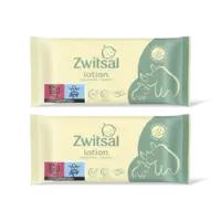 Zwitsal Baby lotion billendoekjes 2-pack