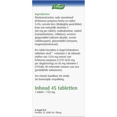 pdp-image-A.Vogel Echinaforce sterk** + vitamine C