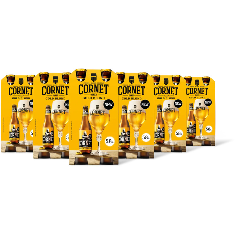Cornet Oaked gold blond 24-pack