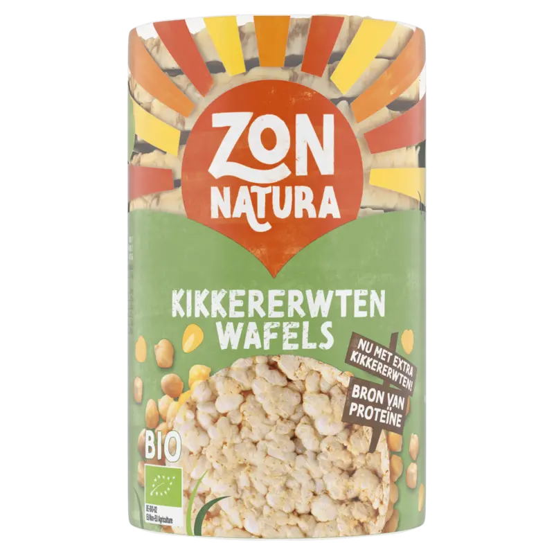 Zonnatura Kikkererwtenwafel