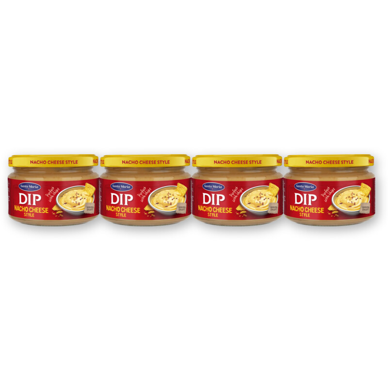 Santa Maria Dip Nacho cheese style 4-pack