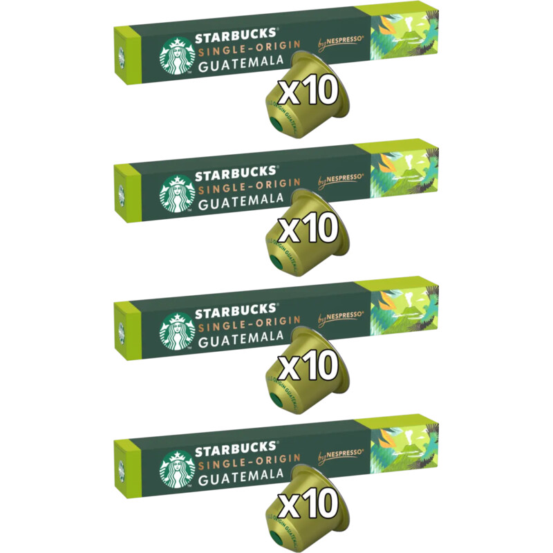 Starbucks Nespresso Guatemala capsules 4-pack