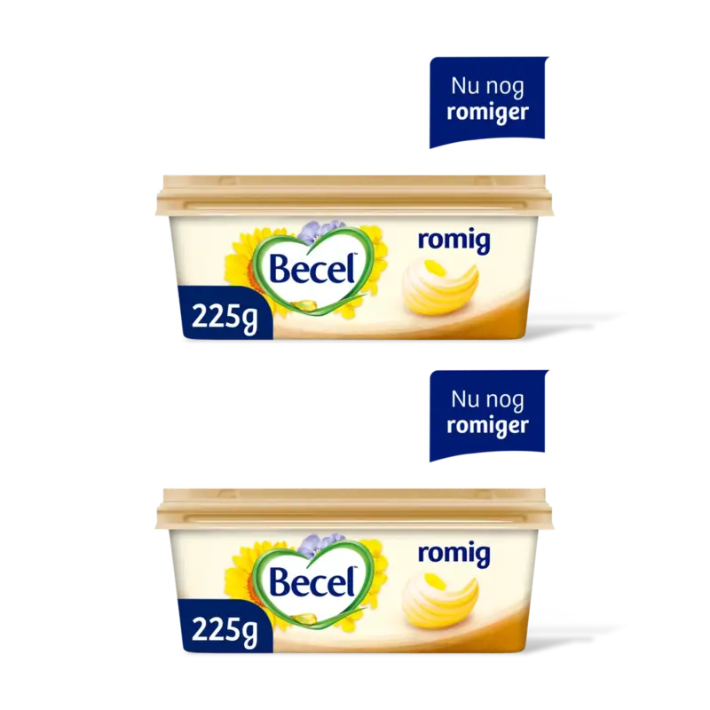 Becel Romig palmolievrij 2-pack