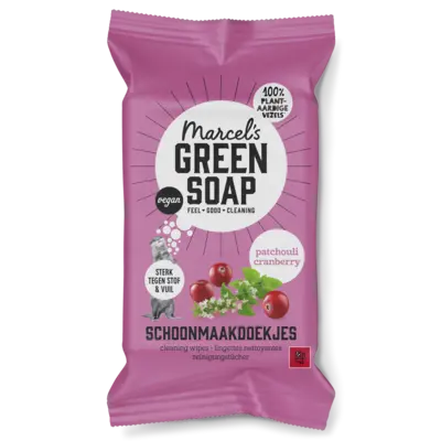 pdp-image-Marcel's Green Soap Hygienische doekjes Patchouli&Cranb