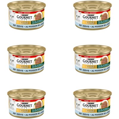 pdp-image-Gourmet Gold malse lekkernijen met zeevis 6-pack