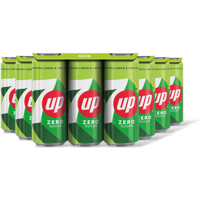 7up Zero sugar 36-pack
