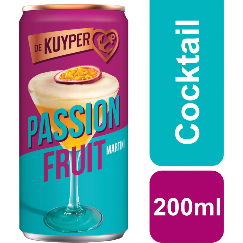 De Kuyper Passionfruit martini cocktail (200 ml)