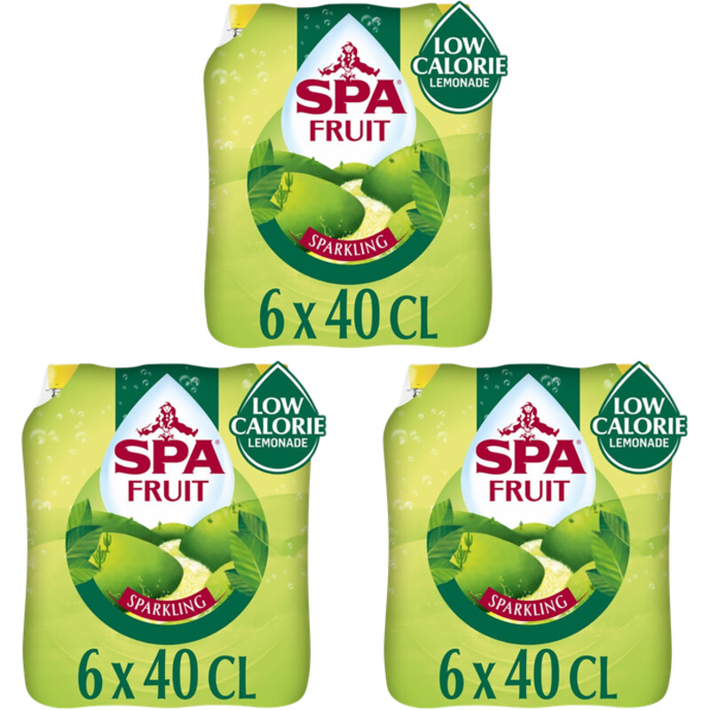 Een afbeelding van Spa Fruit lemon cactus 18-pack