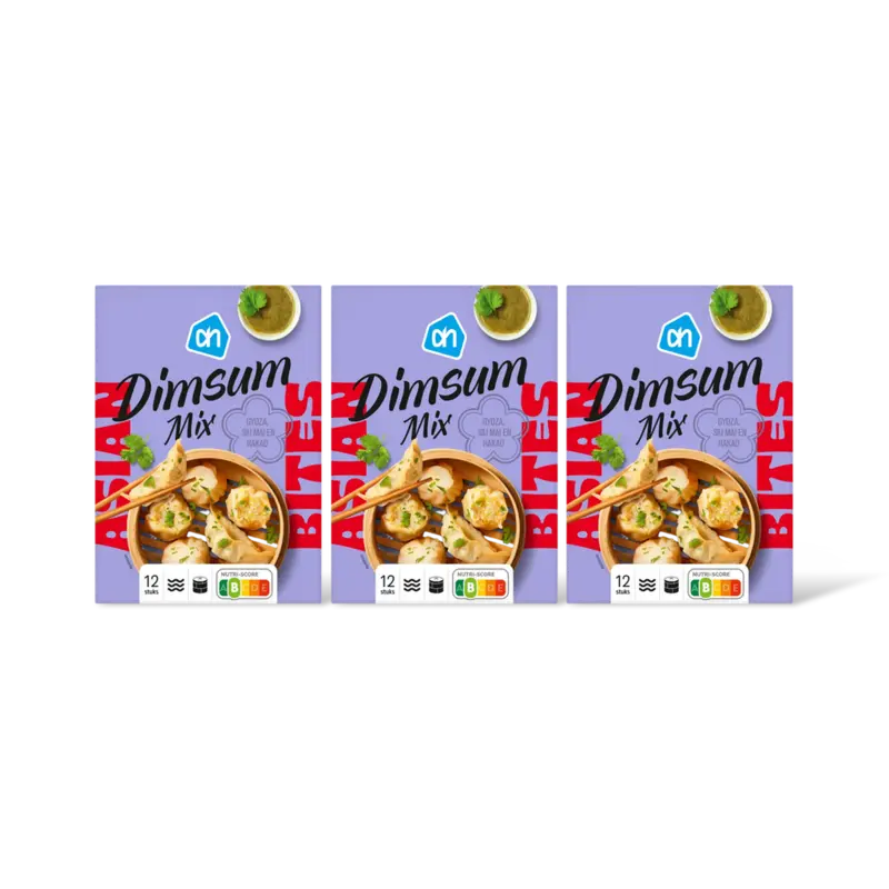 AH Wereldse hapjes dimsum 3-pack
