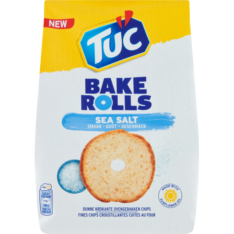 Een afbeelding van Tuc Bake rolls sea salt