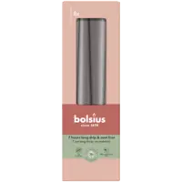 Bolsius Gotische kaarsen stormy grey 24cm