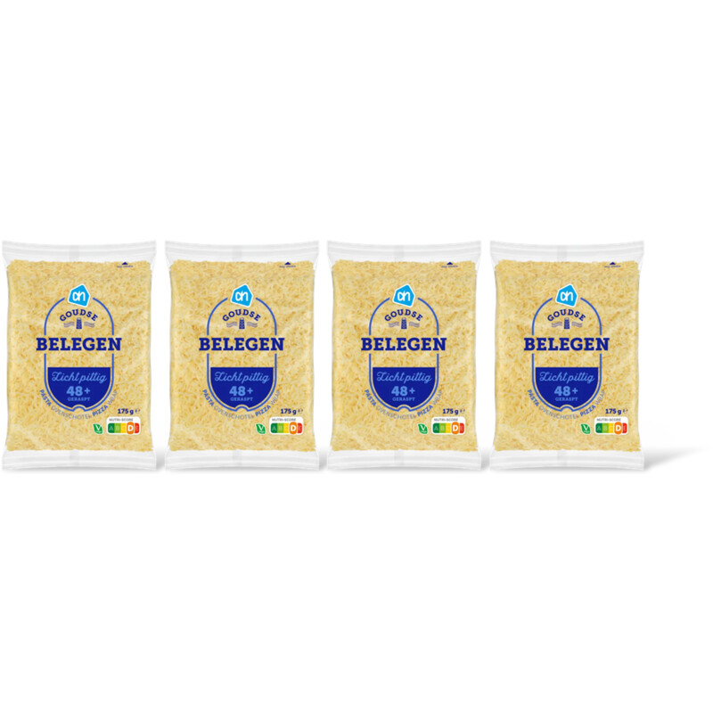AH Goudse belegen 48+ geraspt 4-pack
