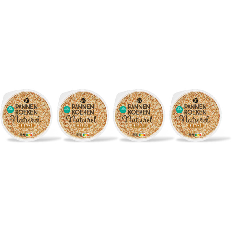 AH Pannenkoeken naturel 4-pack