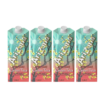 pdp-image-Arizona Green tea peach with honey 4-pack
