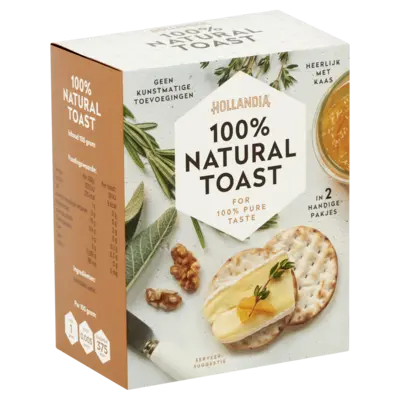 pdp-image-Hollandia 100% natural toast