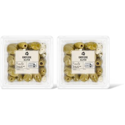 AH Knoflook olijven 2-pack